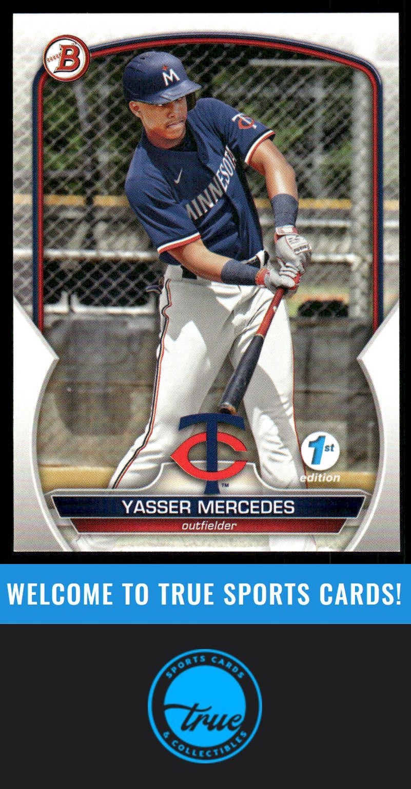 2023 Bowman 1st Edition #BPPF-99 Yasser Mercedes