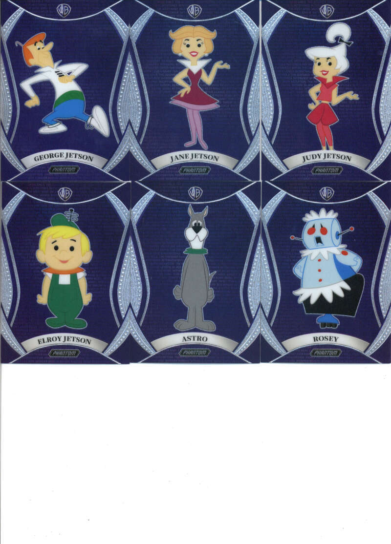 2024 Warner Brothers Kakawow Phantom The Jetsons Team Set of 6 Cards