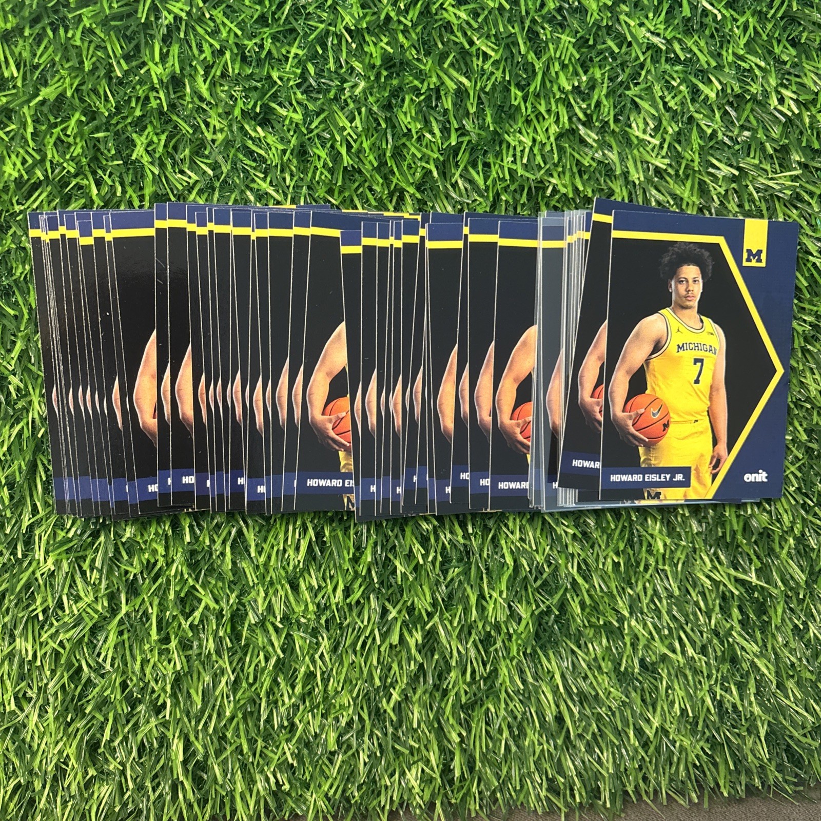 Lot of 51 2025-26 ONIT Howard Eisley Jr. #B-5 Michigan Wolverines Base Cards