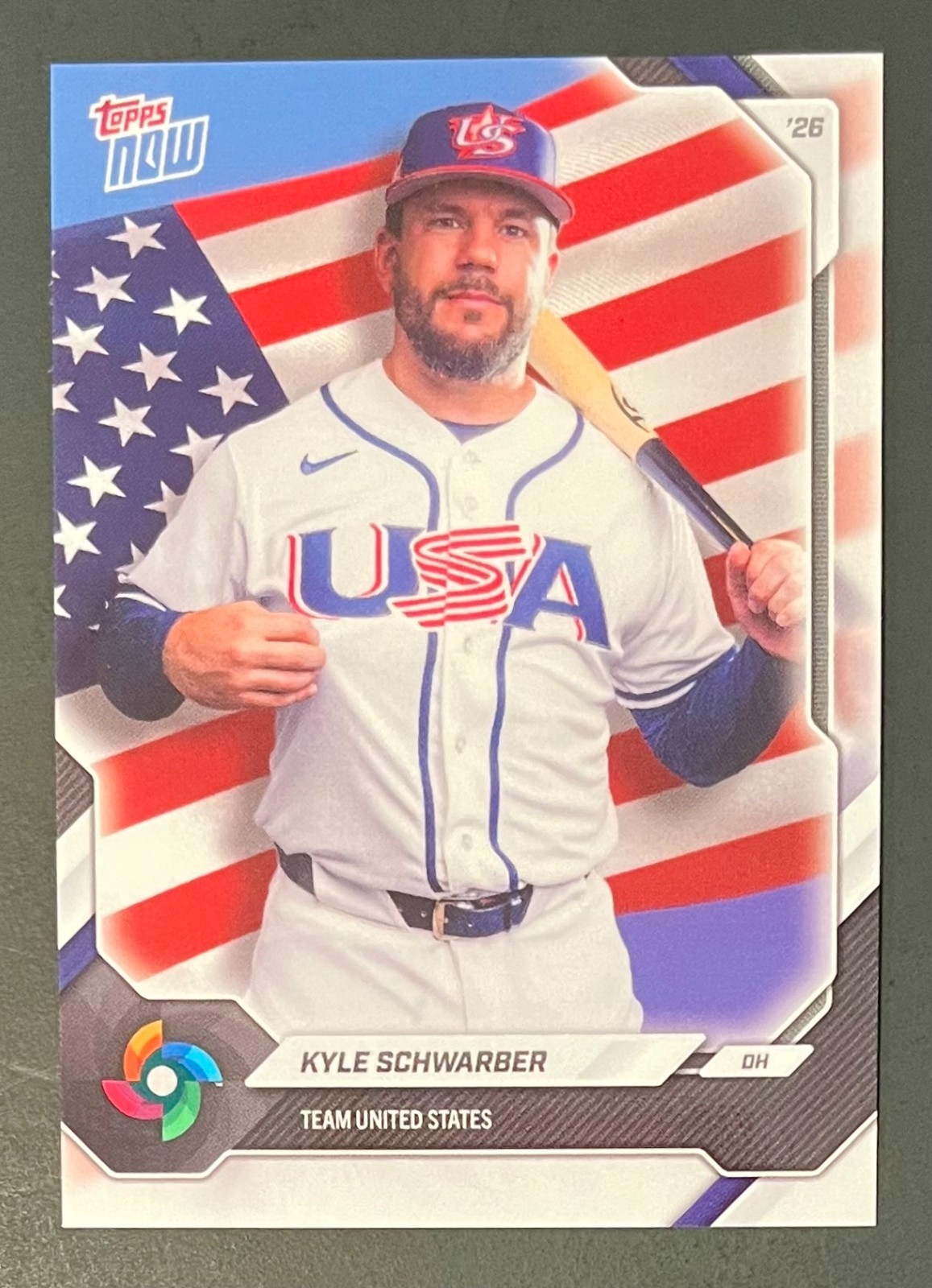 ⚾(pick) World Baseball Classic WBC 2026 Topps Now, USA United States🔴🔵🇺🇸