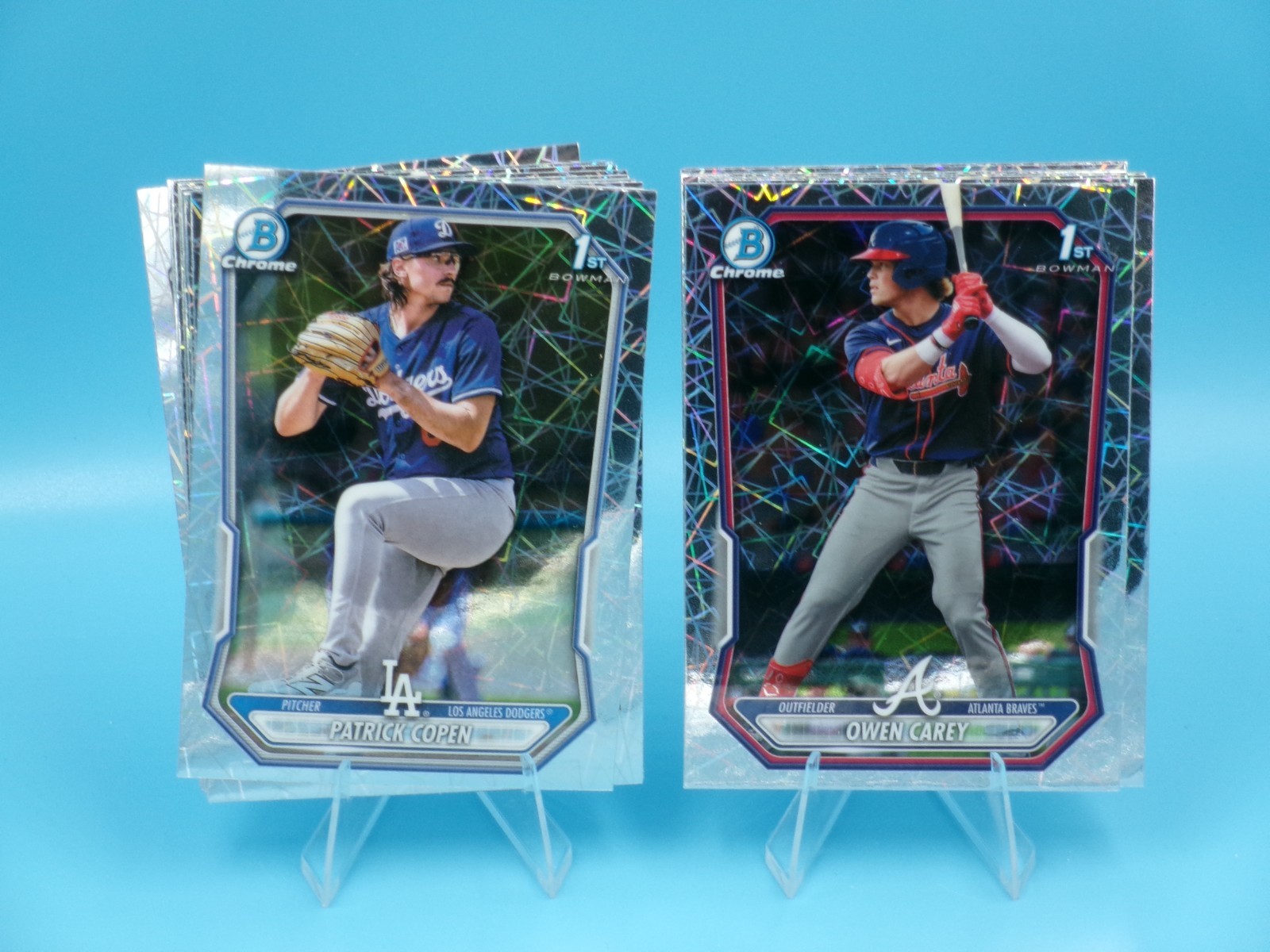 2026 Topps BOWMAN CHROME PROSPECTS (BCP) LASER Mega Box • Complete Your Set