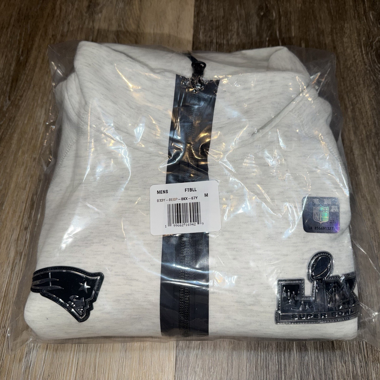 New England Patriots Super Bowl 60 LX Jacket Tech Fleece Opening Night Media Day