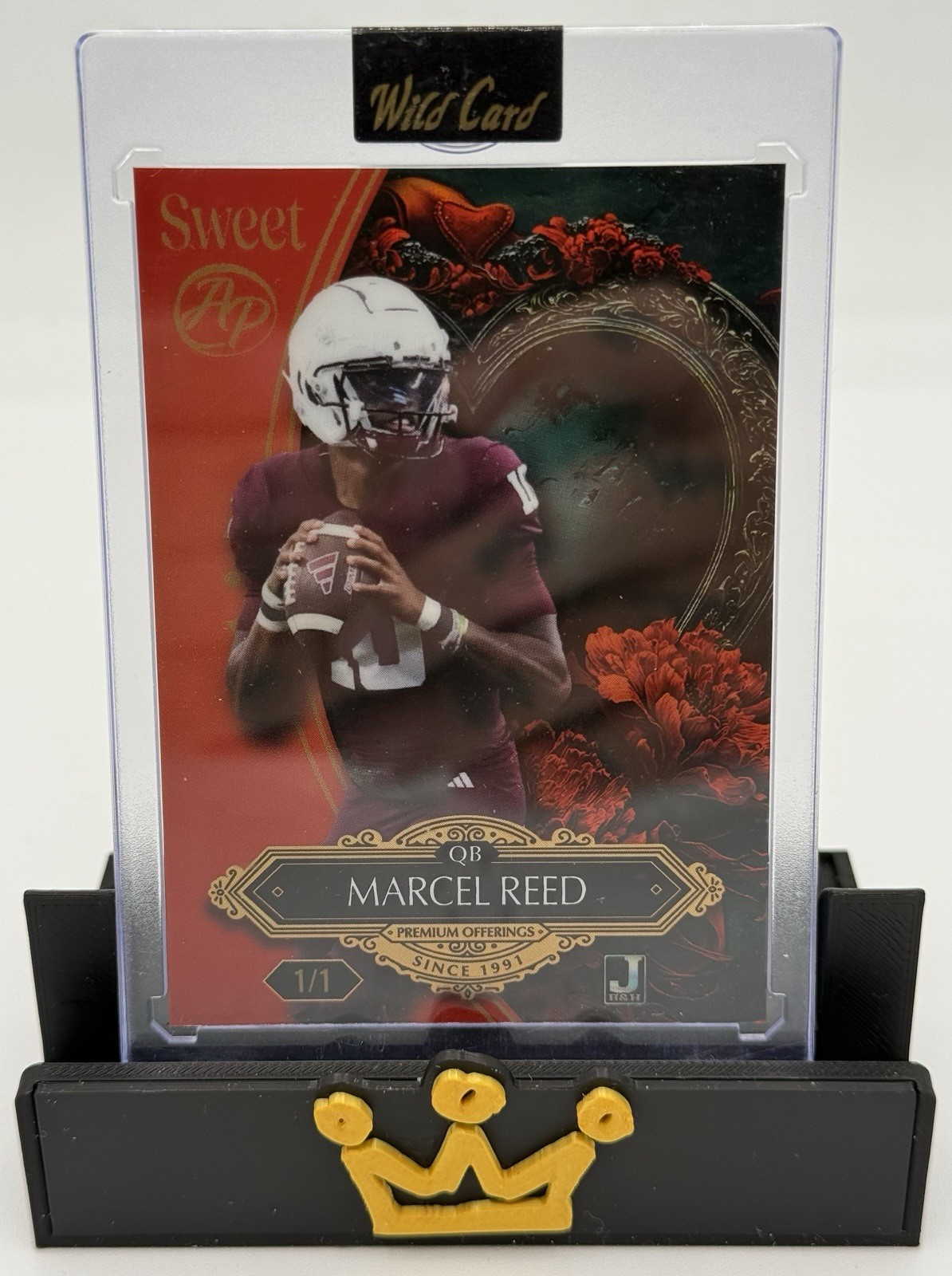 Marcel Reed 1/1 Wild Card Sweet Art SSP One of One QB