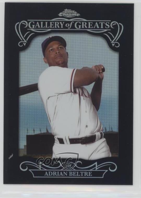 2015 Topps Chrome Gallery of Greats Adrian Beltre #GGR-11 HOF fo7