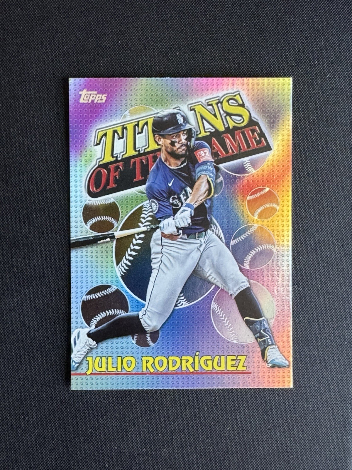 2026 Topps Series 1 Julio Rodriguez Titans Of The Game