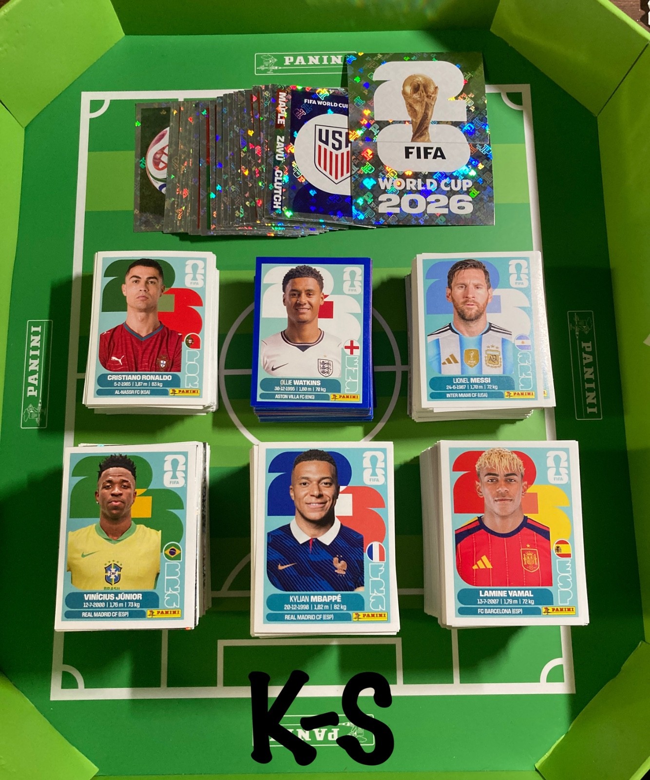 2026 Panini FIFA World Cup Sticker Collection – Choose Sticker – Free Ship (K-S)