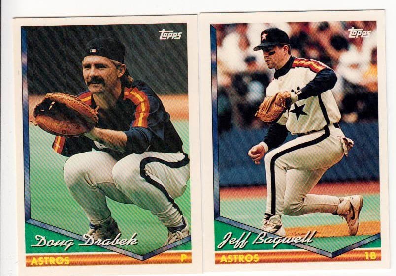 1994 Topps Baseball MLB cards – Pick your Team Set with Traded