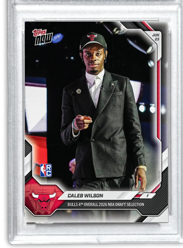 CALEB WILSON RC 2026 Topps Now Draft GRADED GEM-MT 10 ROOKIE #CWIL Presale