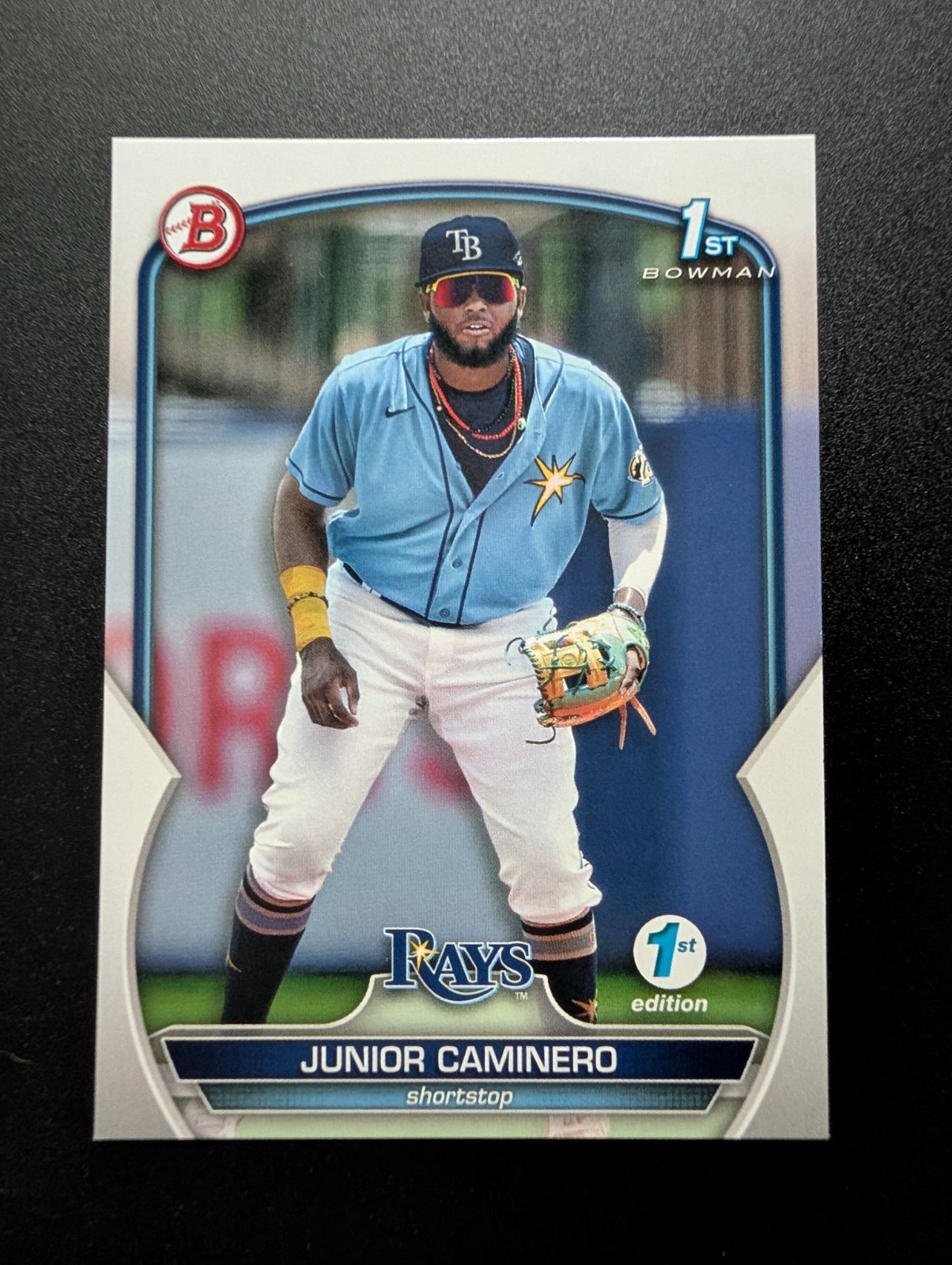 2023 Bowman 1st Edition – Junior Caminero #BPPF-61 – Tampa Bay Rays
