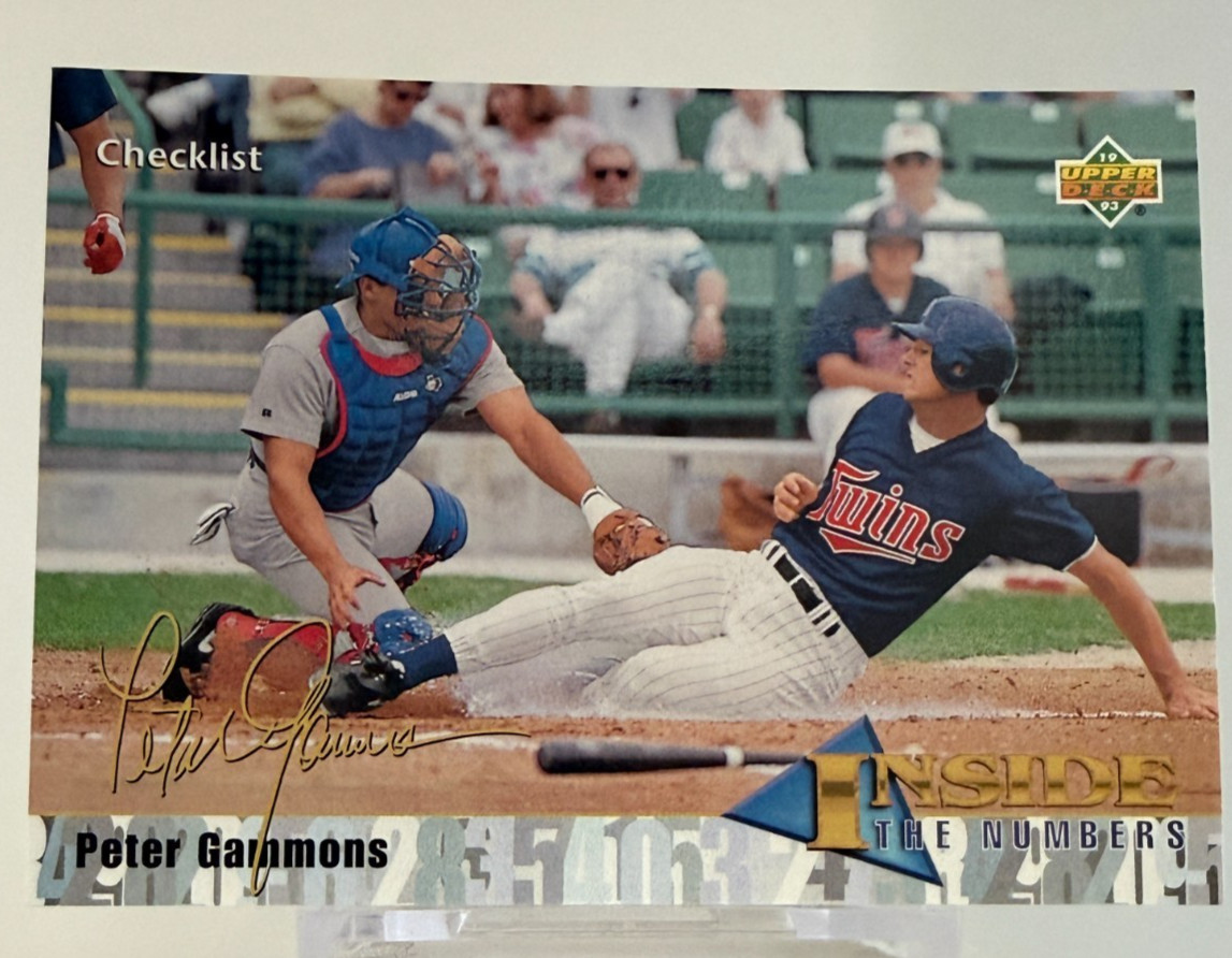 Ivan Rodriguez David McCarty 1993 Upper Deck #450 Inside the Numbers