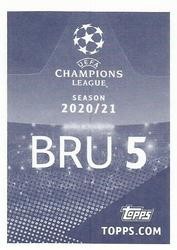 Simon Deli 2020-21 Topps UEFA Sticker Collection – #BRU 5 – Club Brugge KV