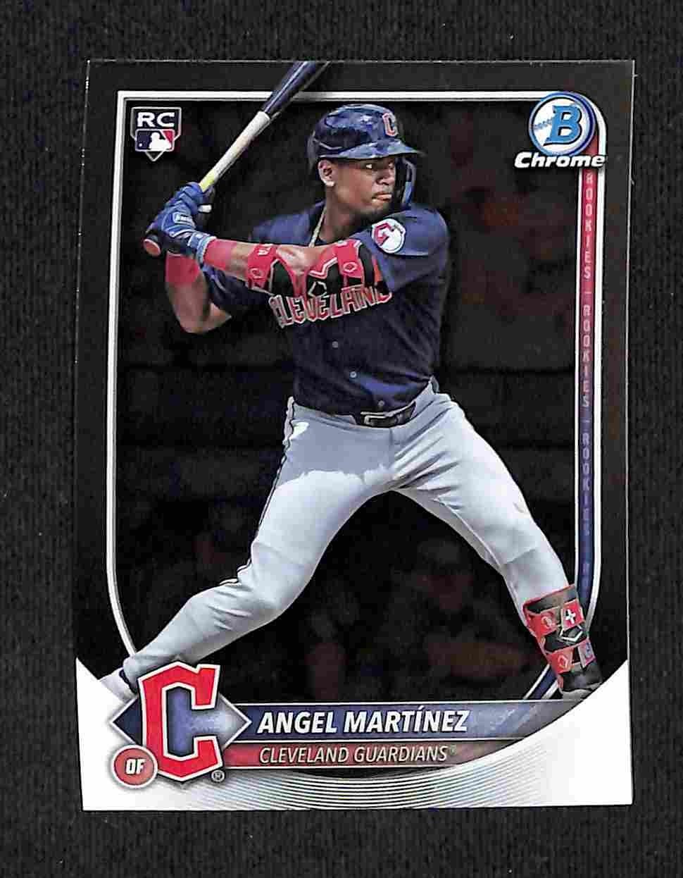 2025 Bowman Chrome – Angel Martinez Chrome (RC) #68 Boston Red Sox