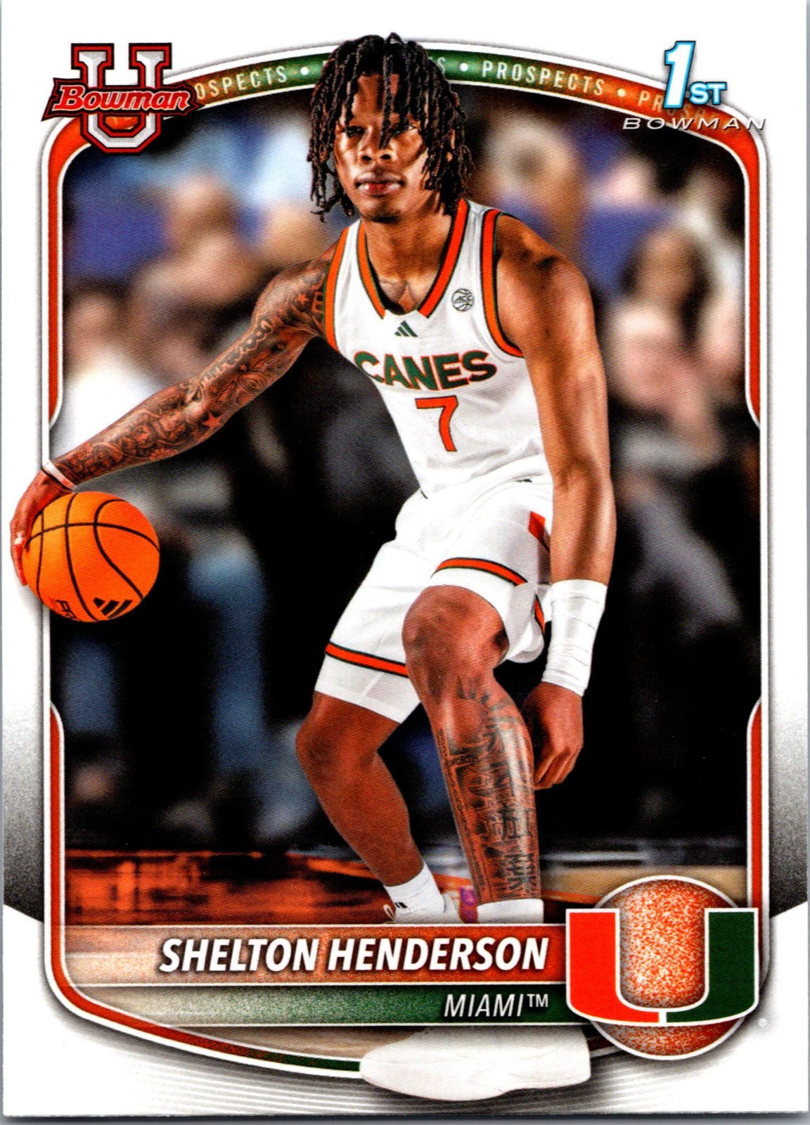2025-26 Bowman U Prospects 1st Shelton Henderson #BPP-10