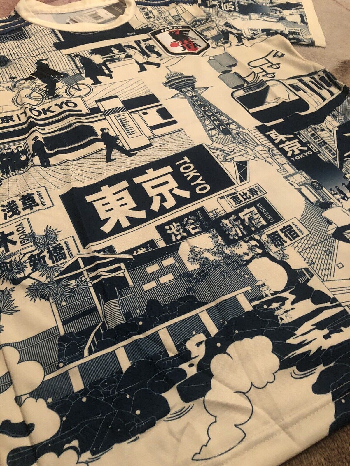 Japan Soccer Jersey Special Concept Tokyo Edition S,M,L,XL,XXL