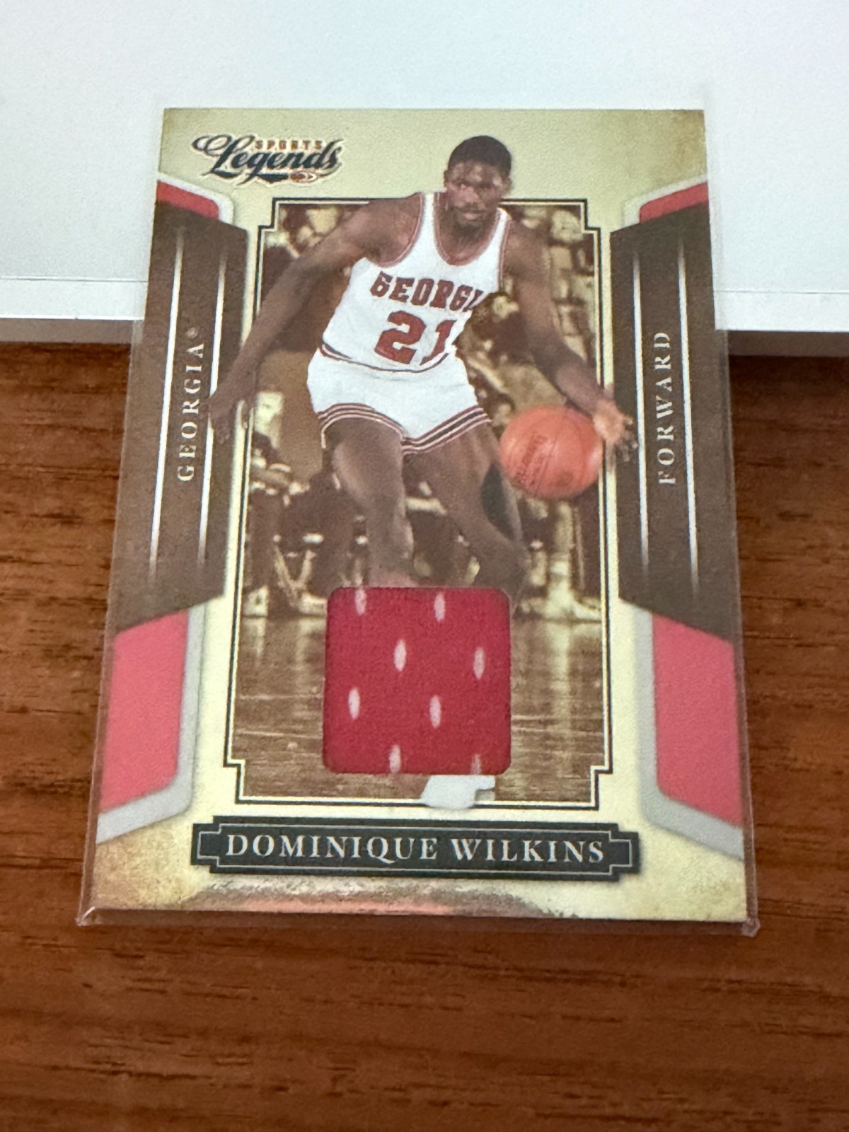 Dominique Wilkins Donruss Sports Legends HOF Jersey /300 #91/300 Hawks