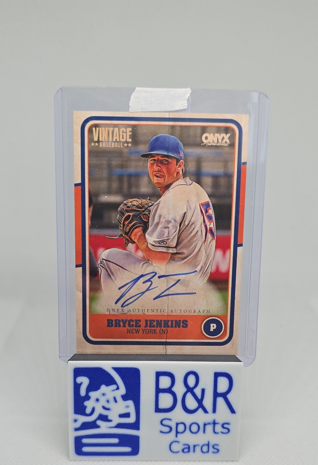 2025 Onyx Vintage – Autographs Bryce Jenkins #VABRJE (AU, RC)