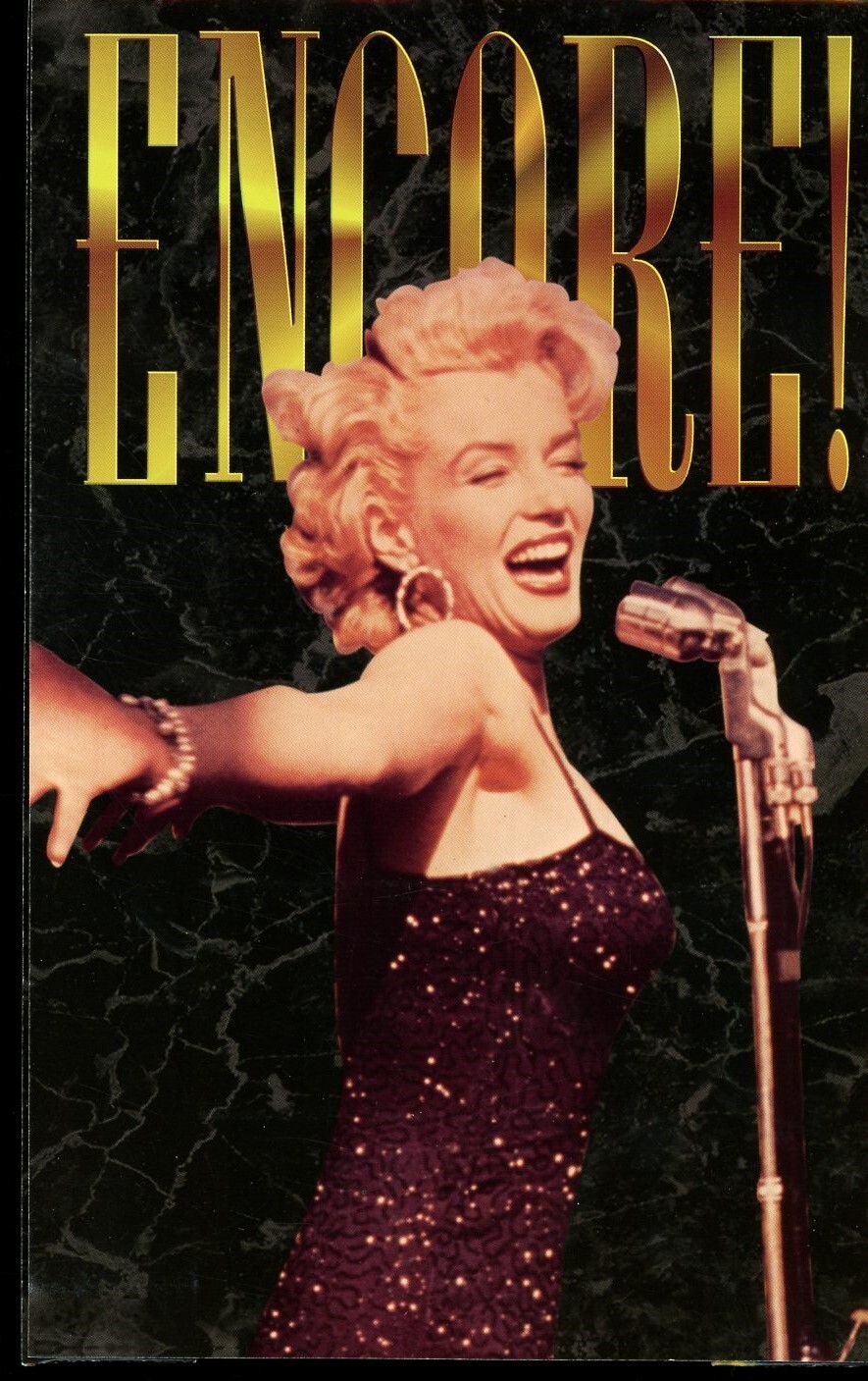 Sports Time Inc. Marilyn Monroe Encore Fold Out Promo Dealer
