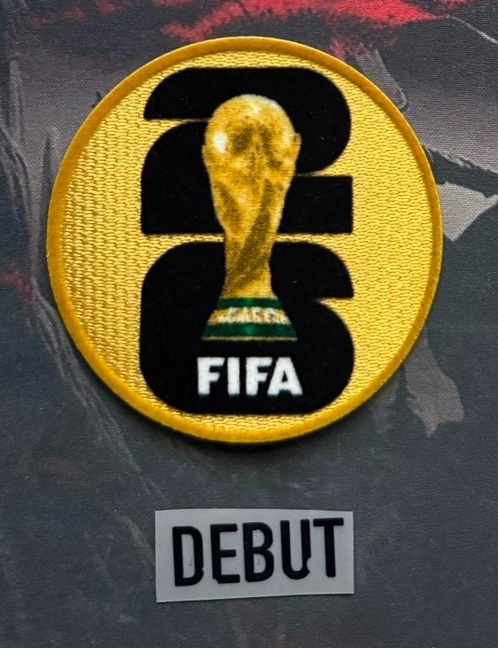DEBUT 2026 WORLD CUP SOCCER PATCH SET ANY PLAYER SET IRON ON PATCH BADGE