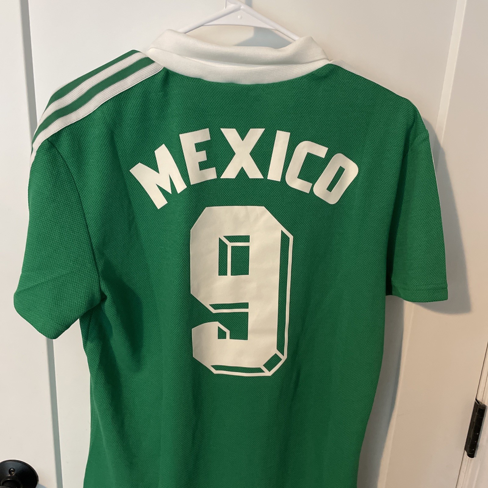 Mexico Adidas Home 1986 World Cup Size Large 2026 World Cup Hugo Sanchez Retro
