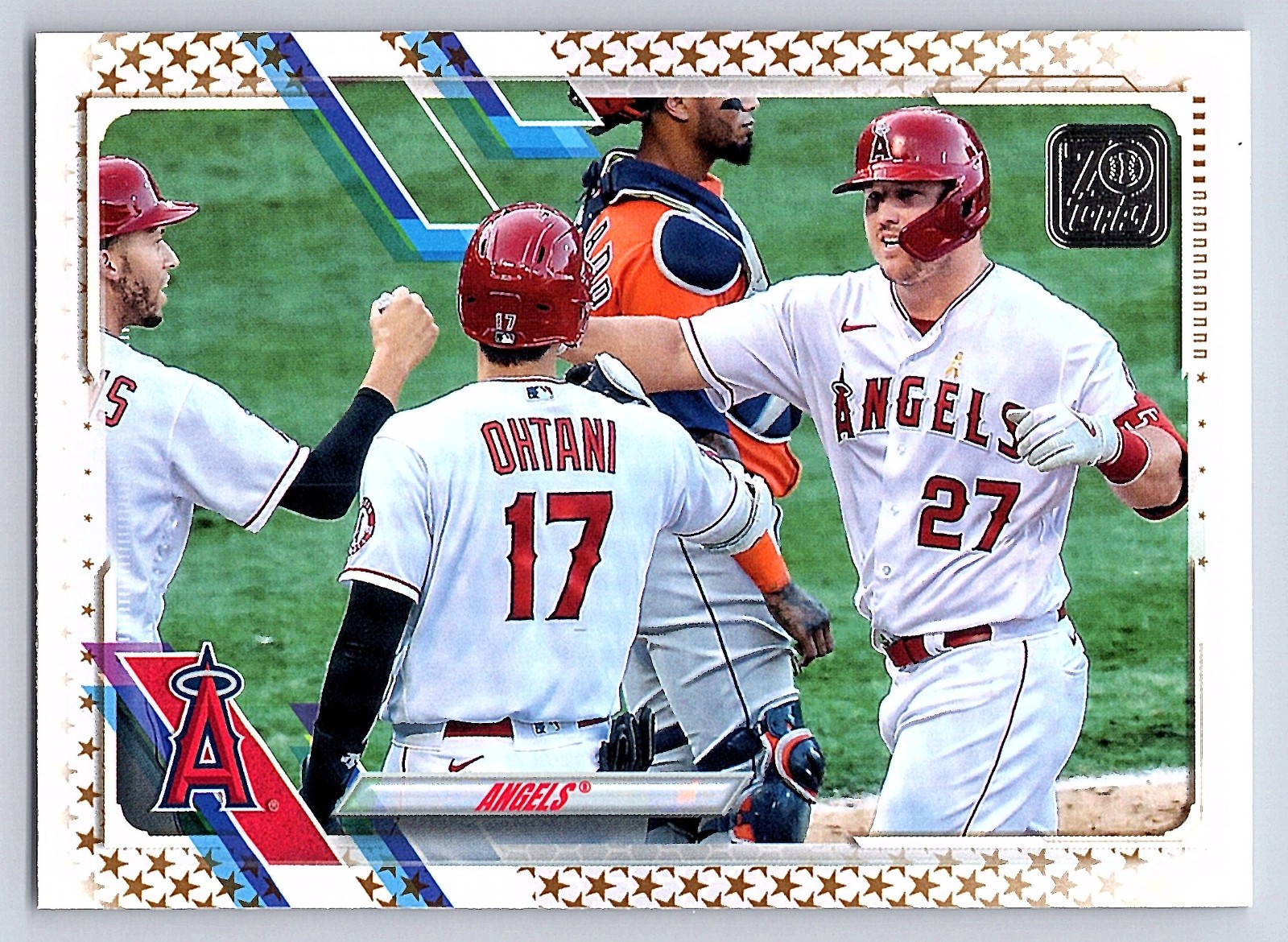 2021 Topps Factory Set Gold Stars # 501 – 660 PLUS Image Variation -Foilboard