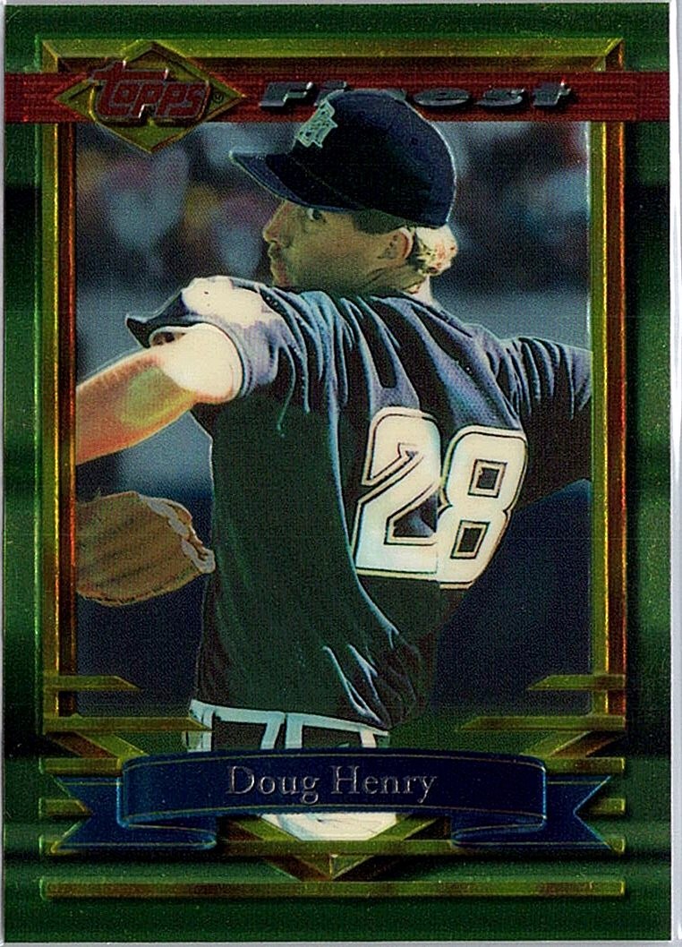 1994 Finest #404 Doug Henry