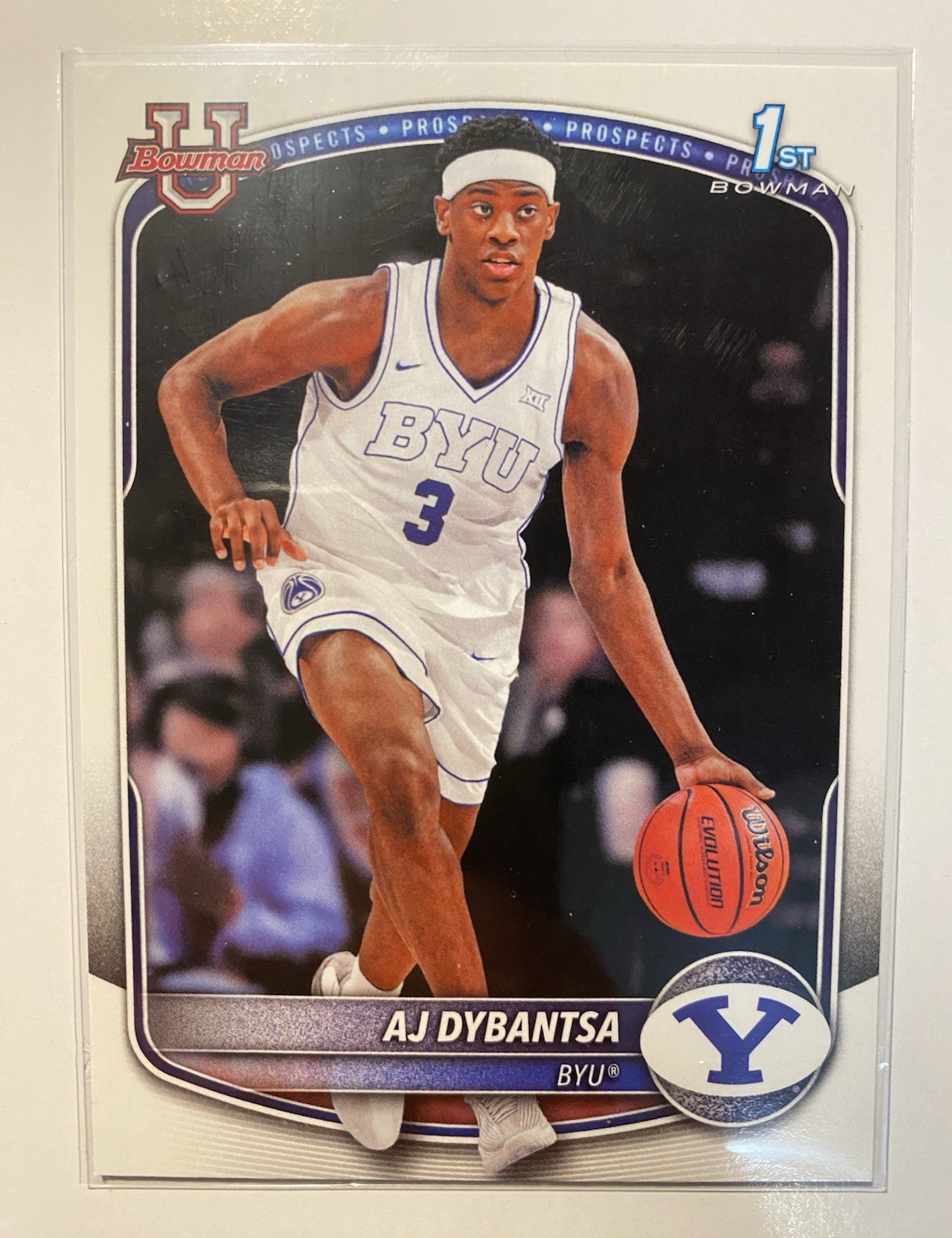 Bowman AJ Dybantsa BYU Cougars Prospects 1st Bowman #BPP-1 2025-26