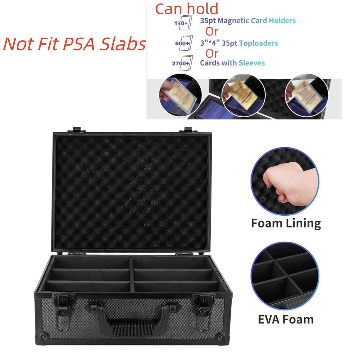 Graded Box Case/ Toploader/ Magnetic Card Holder For 35pt Pokémon Trading Cards