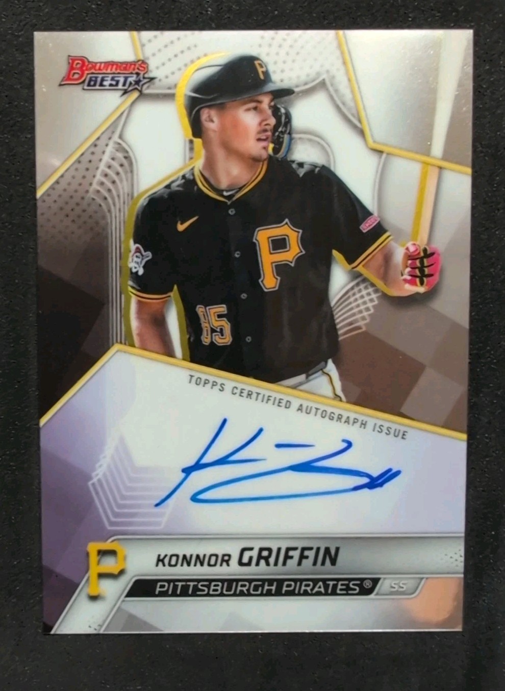 2025 Bowman’s Best – Best of 2025 Autographs Konnor Griffin #B25-KG – Pirates