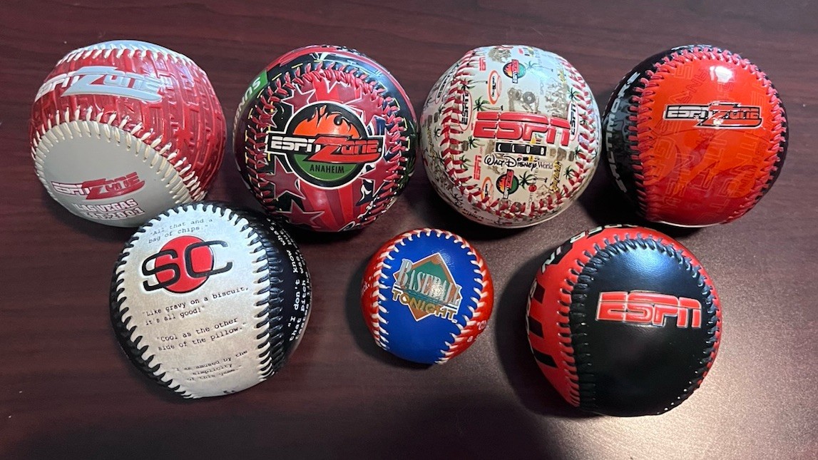 Collectors Baseball Souvenirs ESPN Lot-ESPN Zone, Baseball Tonight, Sportscenter