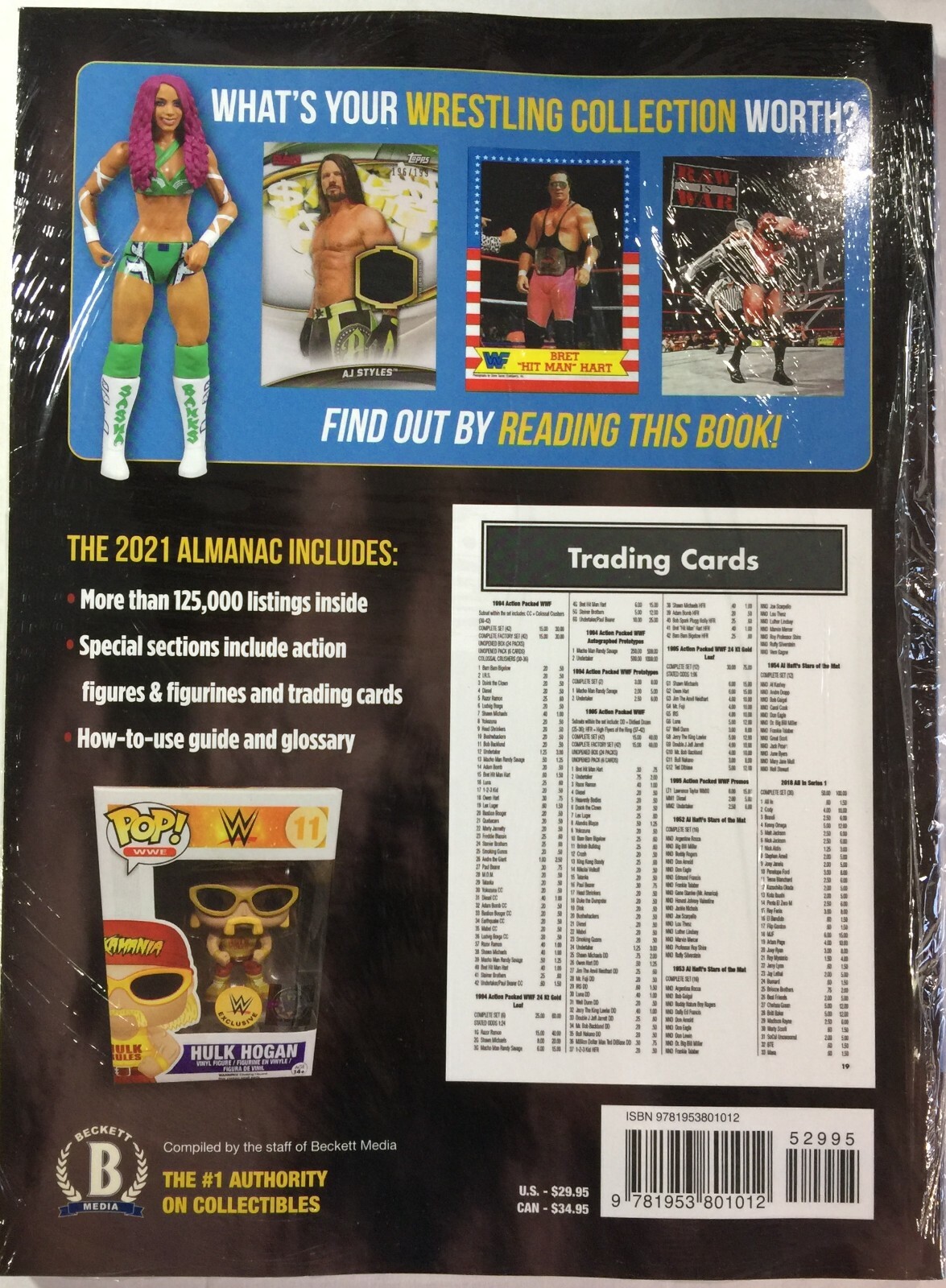 New 2025 Beckett Collectible GAMING ALMANAC Card Price Guide 15th Edition Sealed