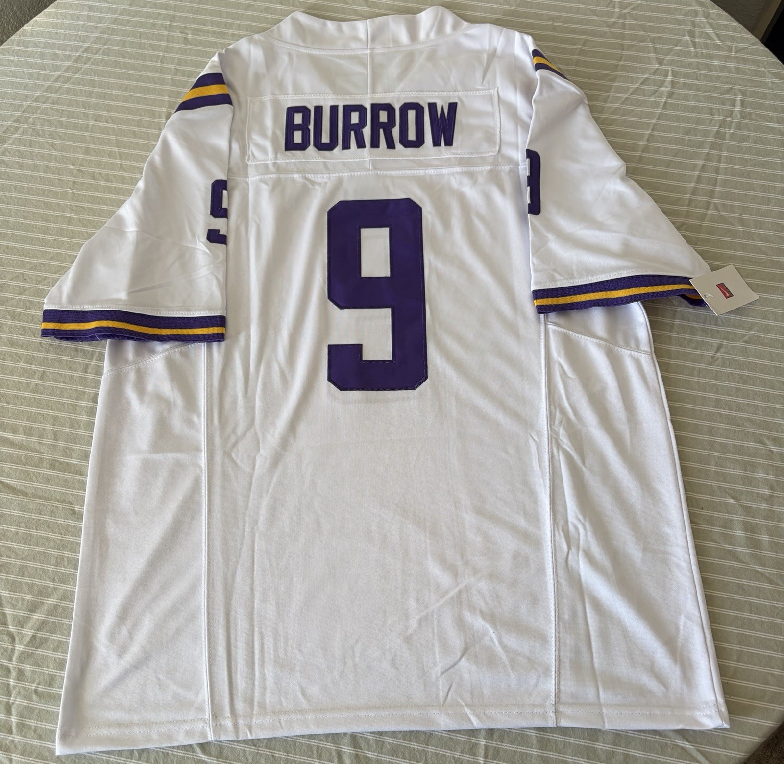 Joe Burrow LSU Tigers 2020 National Championship Jersey! SHIPS SAME DAY!