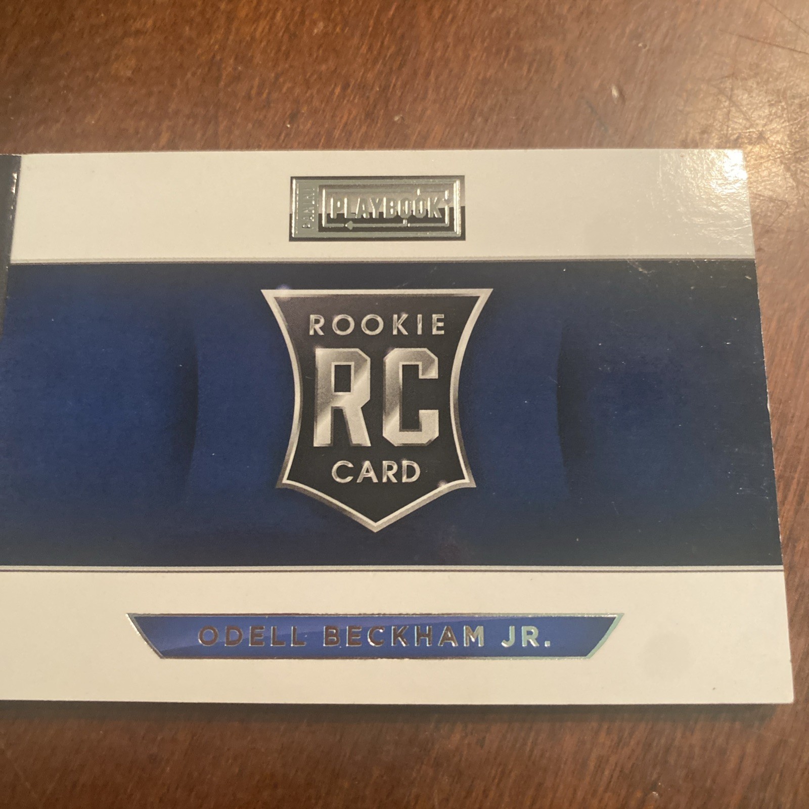 2014 Panini Playbook – Rookie Booklet #139 Odell Beckham Jr. 50/199. RC. Giants