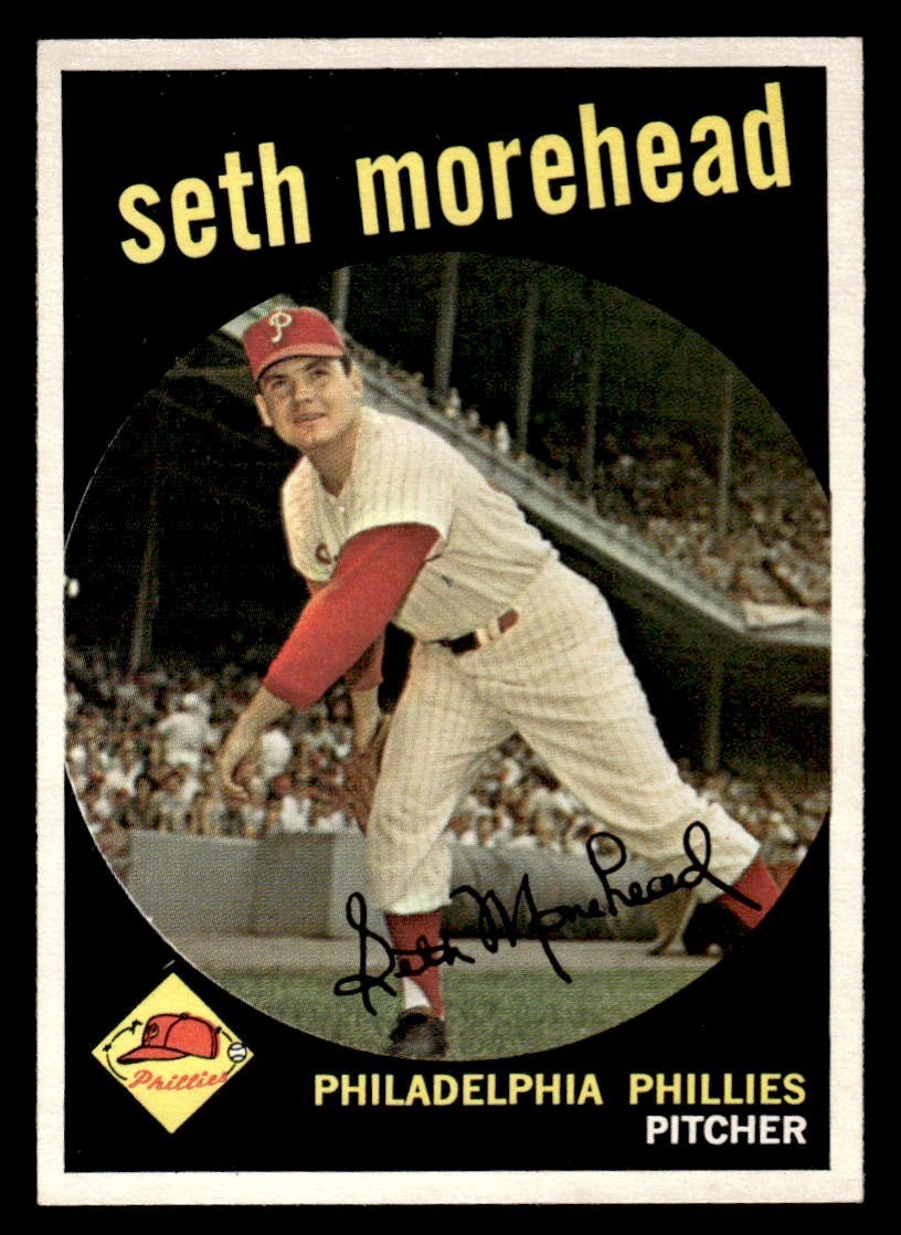 1959 Topps Baseball #253 Seth Morehead VG/EX *h1