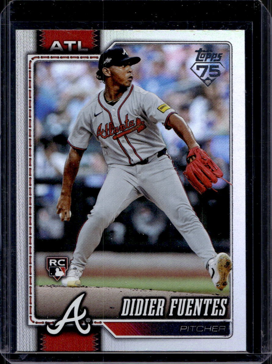 Didier Fuentes 2026 Topps #243 Rainbow Foil Rookie
