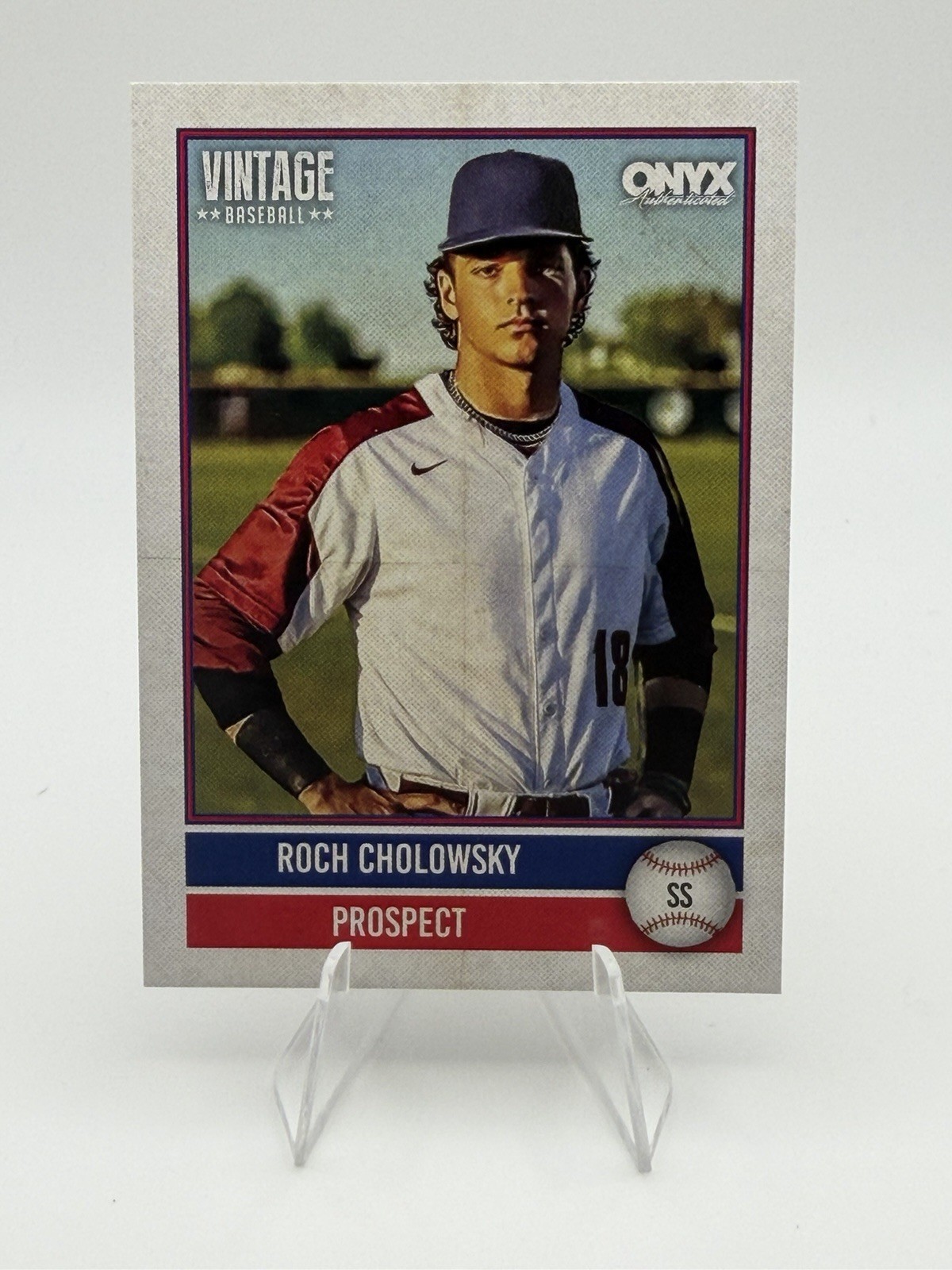 2026 Onyx Vintage Roch Cholowsky #OV-ROCH UCLA Bruins Top Prospect Base Card