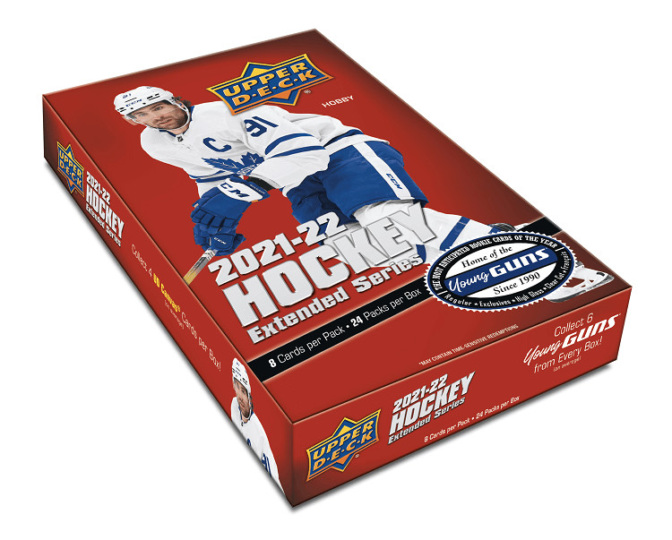2021-22 Upper Deck Extended Hockey Card Sealed Hobby Box