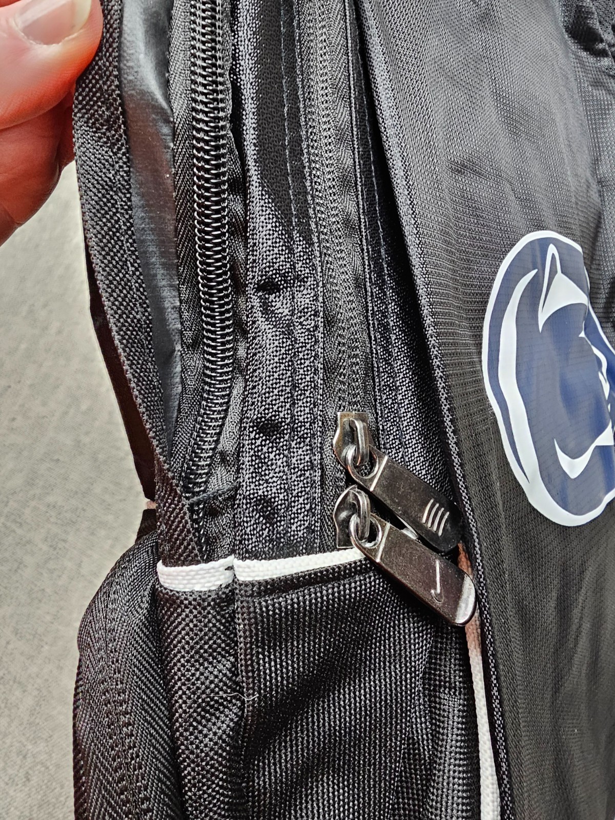 Nike Penn State Nittany Lions Backpack Black One Size NCAA Football NWT
