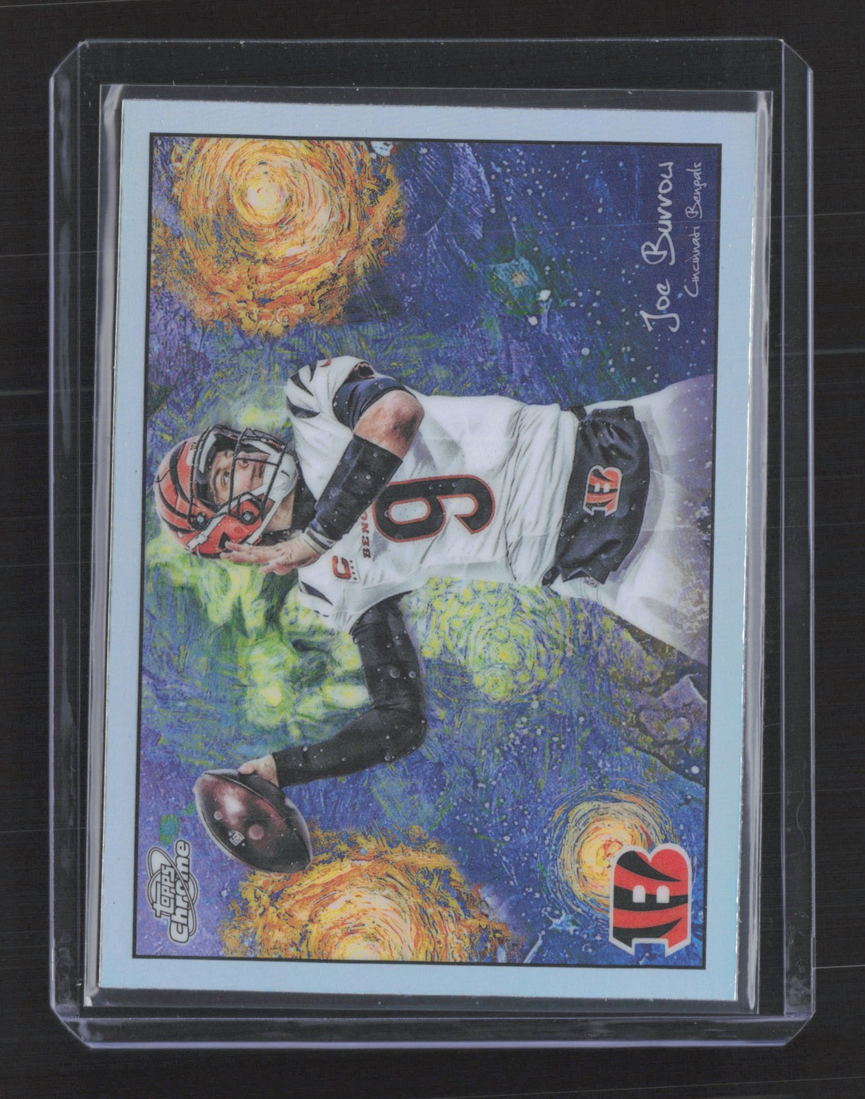 2025 Topps Chrome Cosmic #STN-13 Joe Burrow Stars in the Night