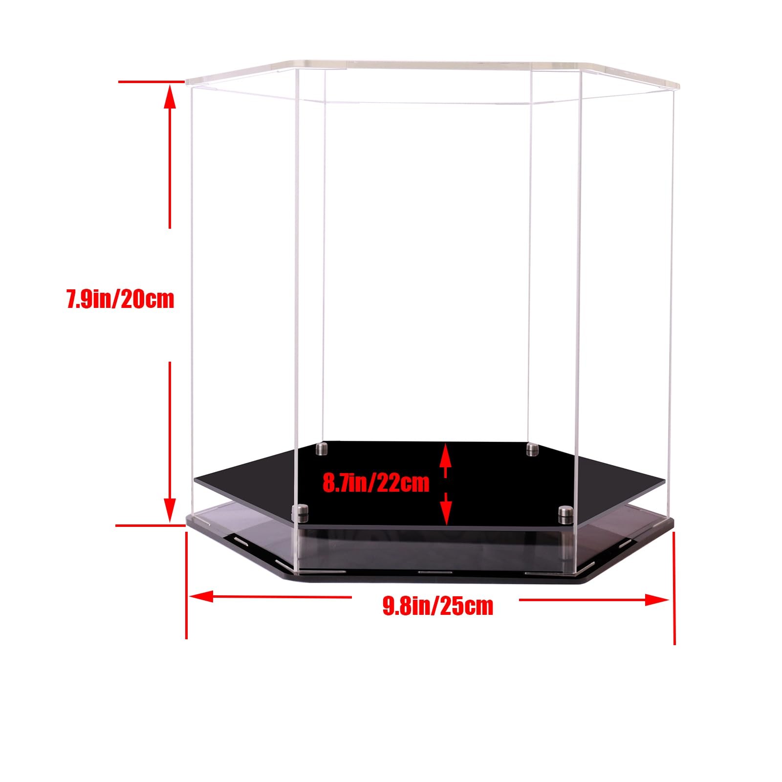 Clear Hat Display Case，hat Display case for Baseball，Baseball Football Cap Di…