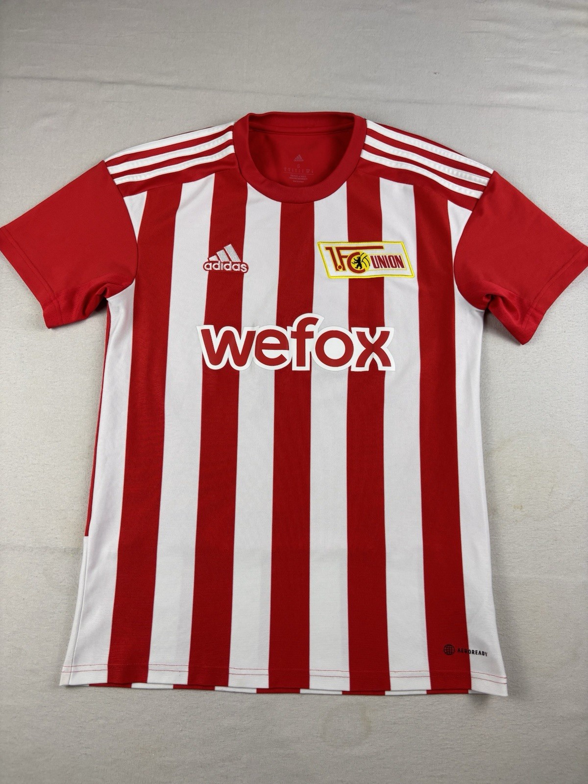 Adidas FC Union Berlin Jersey Size Small Red Soccer Football Shirt Kit Wefox