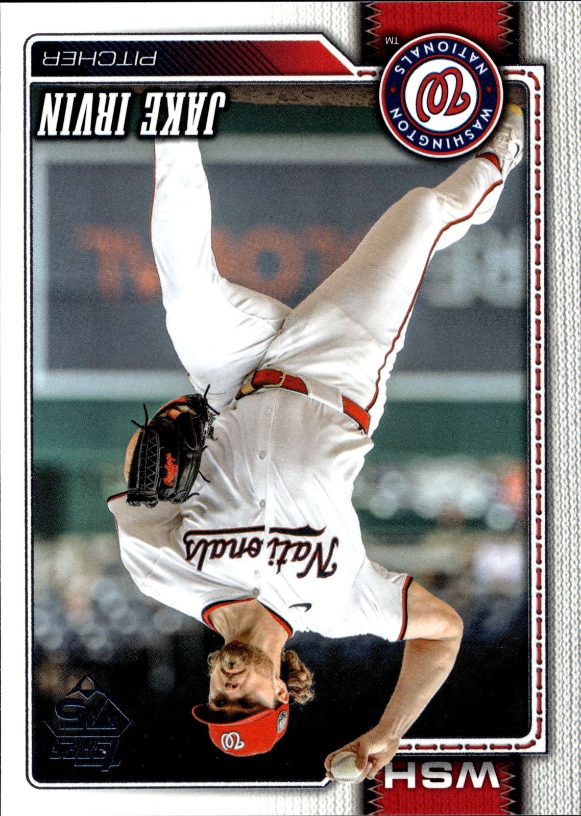 2026 Topps #487 Jake Irvin Gold #/2026