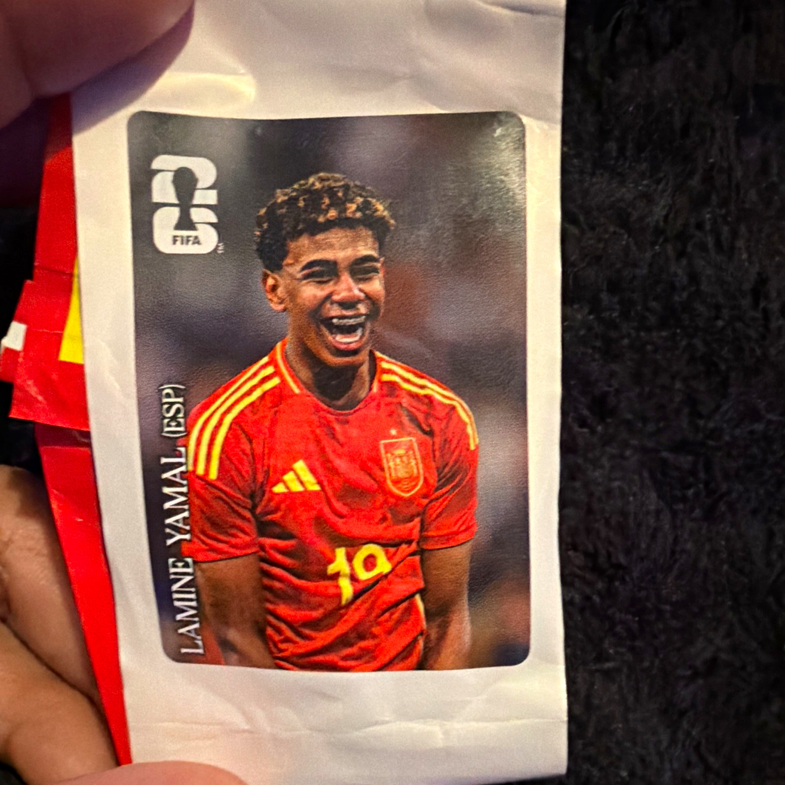 Panini FIFA Soccer Trading Card Sticker #CC1 Lamine Yamal Spain (ESP)