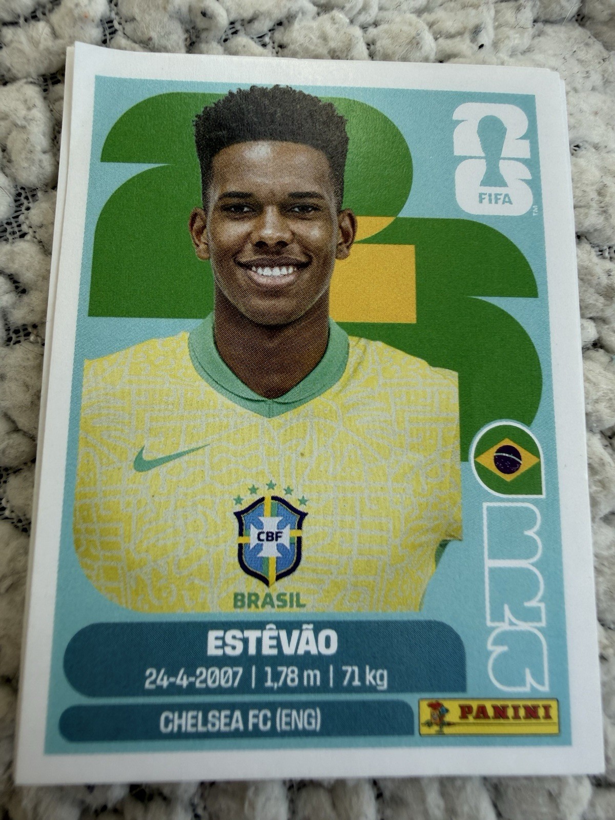BRA20 panini fifa world cup 2026 sticker