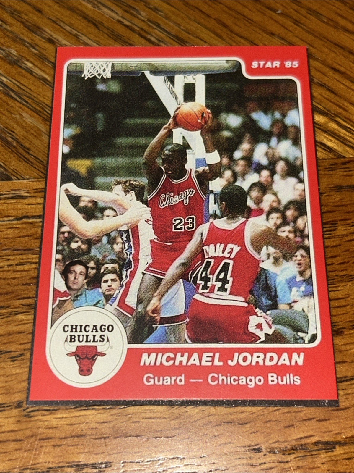 Michael Jordan Rookie 1986 Fleer Chicago Bulls RC 2″ x 3″ Magnet