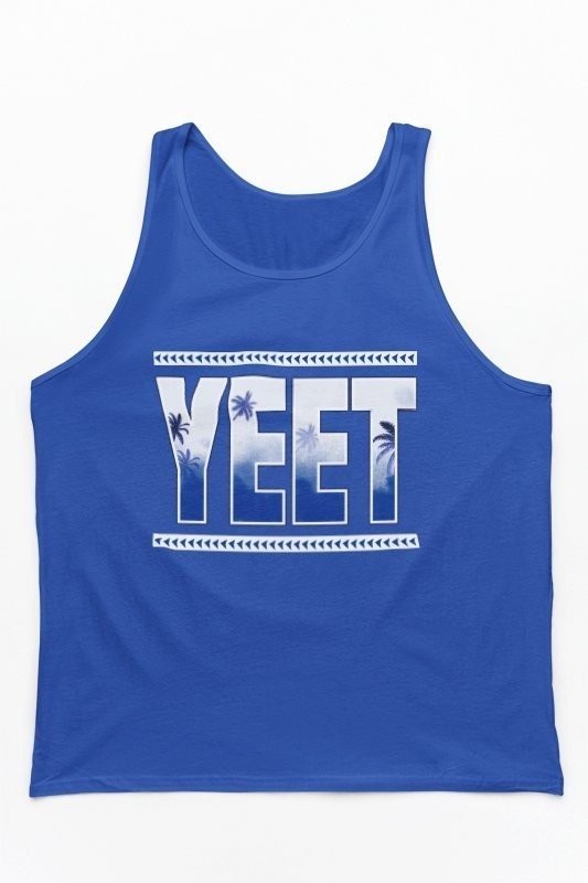 Jey Uso Yeet Bloodline Blue Tank Top Shirt