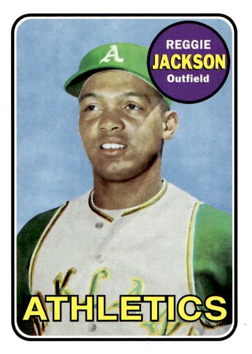 1969 Topps #260 Reggie Jackson
