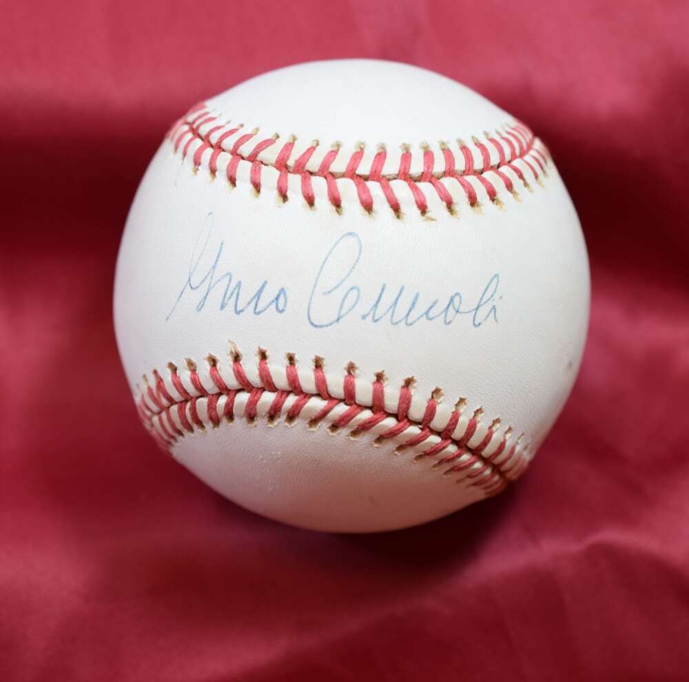 Gino Cimoli Autograph National League ONL Signed Baseball