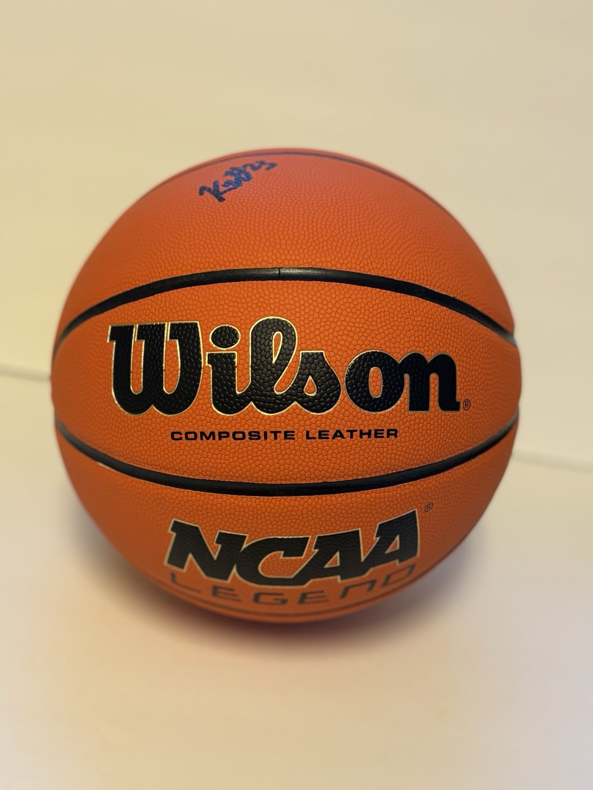 Keaton Wagler Signed NCAA Basketball (PSA)