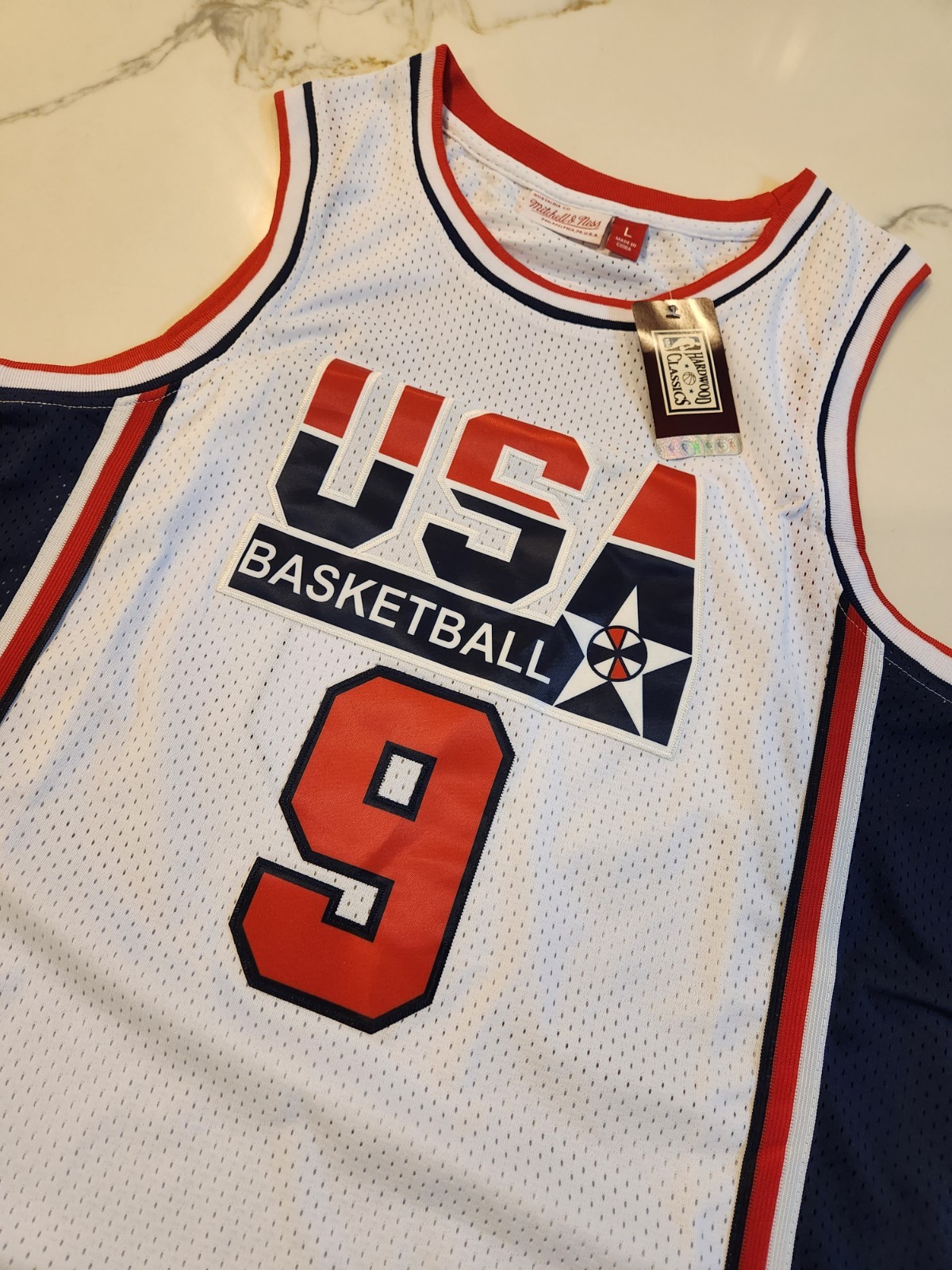 Mitchell & Ness 🔥Michael Jordan🔥1992 Dream Team Barcelona Olympics Men’s Large