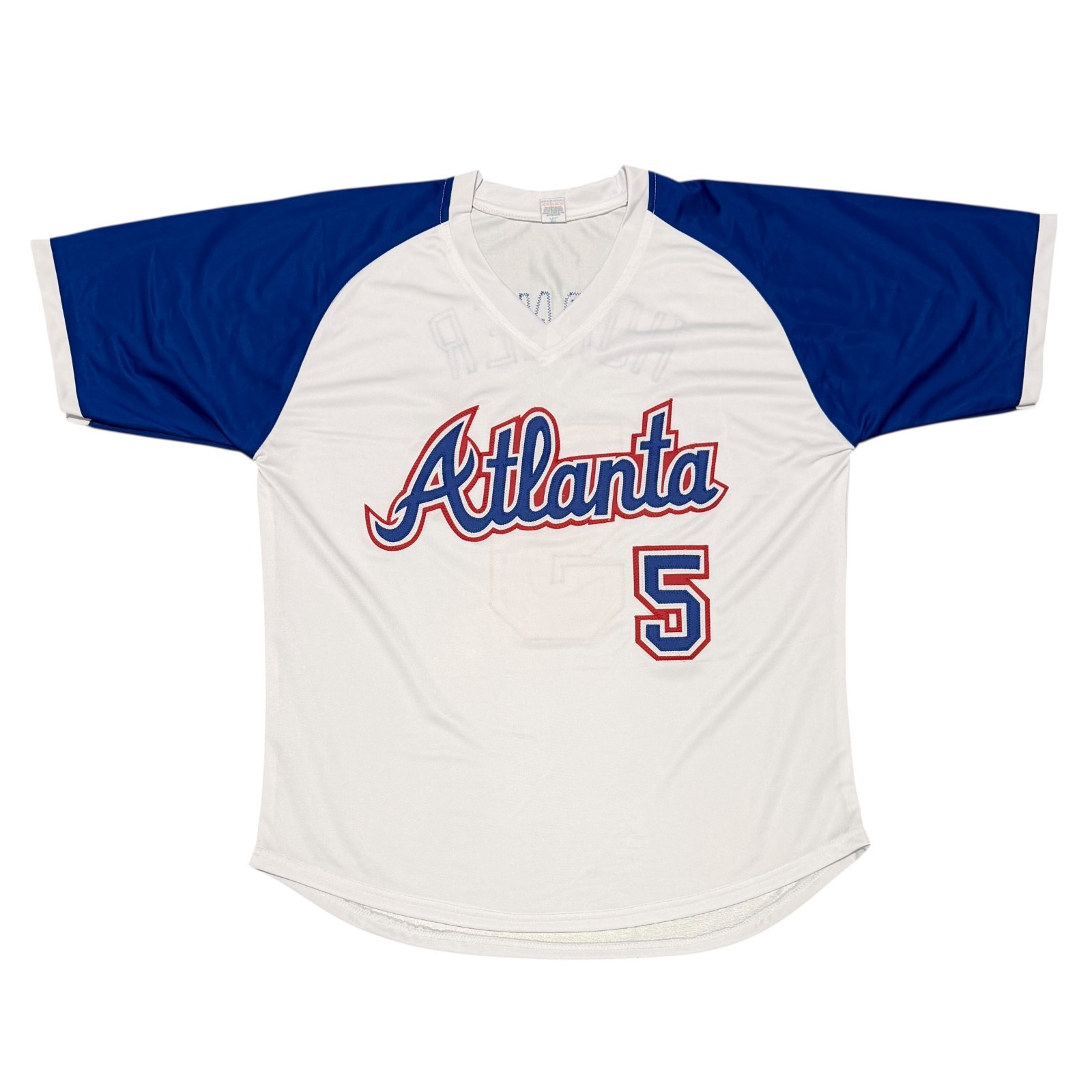 Bob Horner Signed Braves Custom Jersey w/ 78 NL ROY Beckett Witness BAS COA